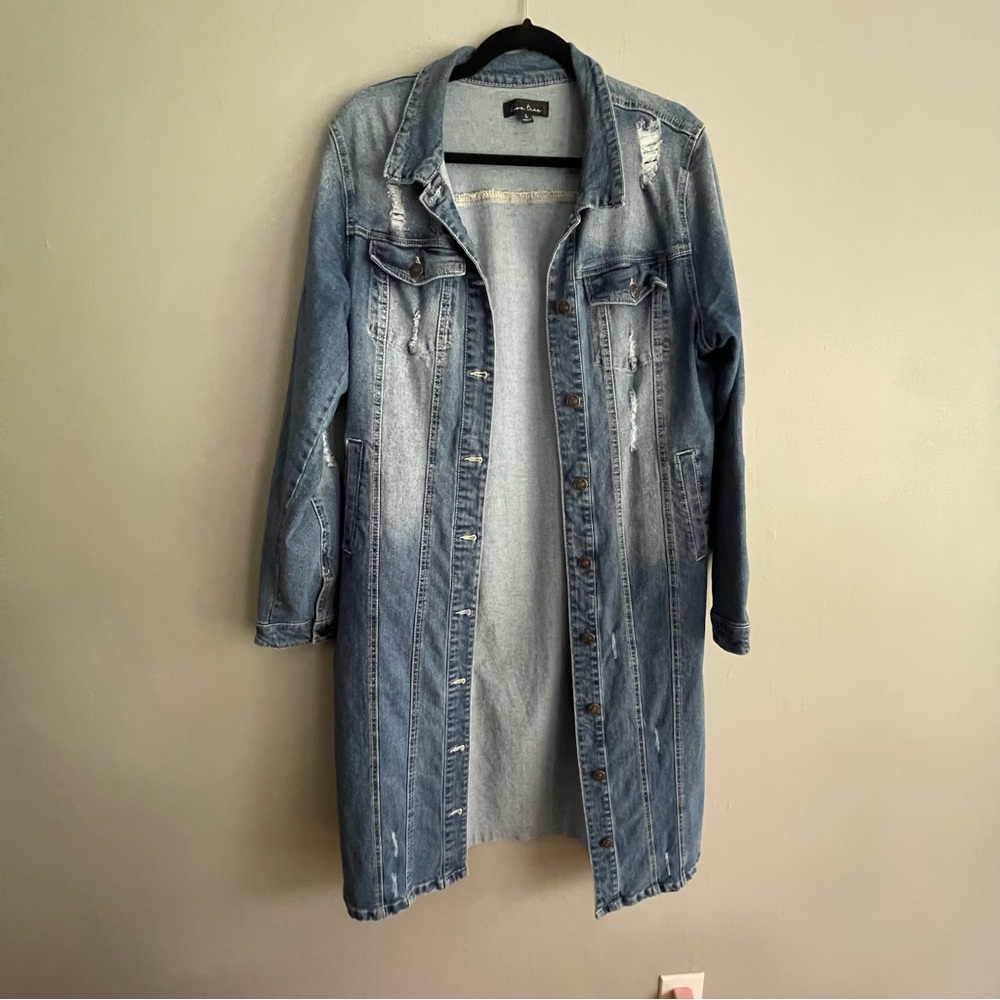 Cardigan, Jean jacket - Picture 7 of 13